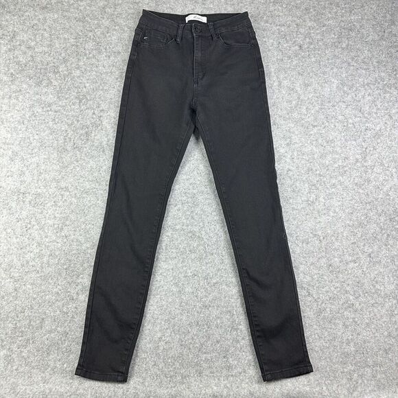 KanCan Jeans Womens 5 26 Classic Black Skinny Fit Ankle Everyday Stretch Denim - Picture 1 of 15